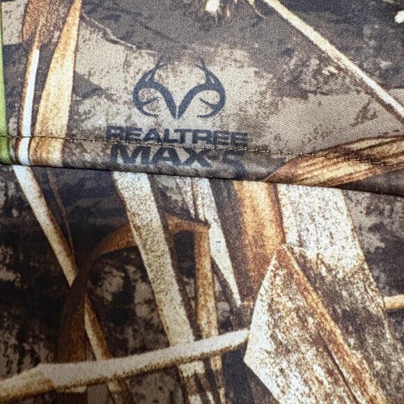 Drake Waterfowl Systems Camo Full Zip Hunting Jacket Realtree Max-5 2XL - Picture 6 of 13